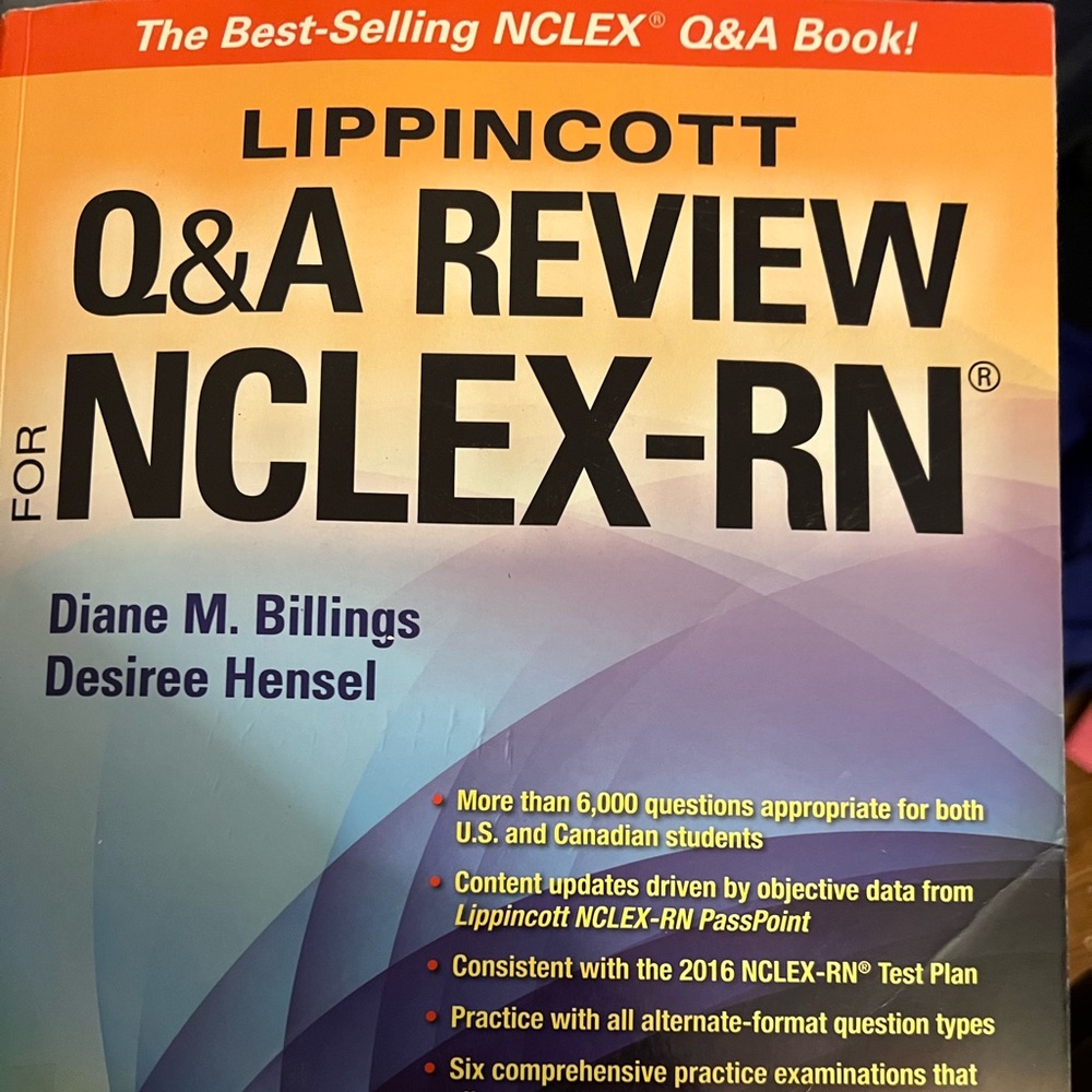 NCLEX Q&A book